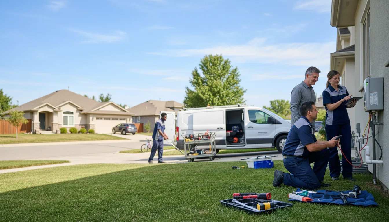 Tankless water heater service in Mantua, UT